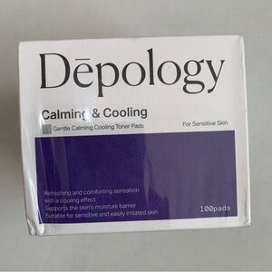 New Depology gentle cooling toner pads 100 count